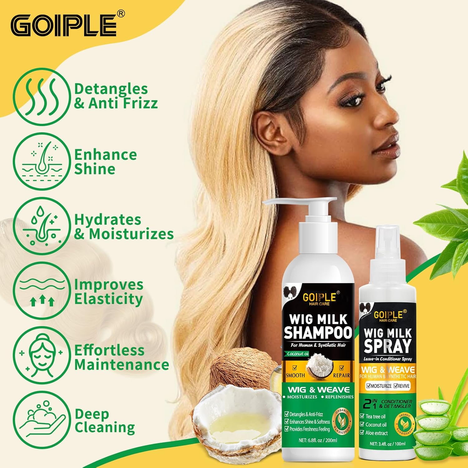 GOIPLE Kit 3 in 1 per la Cura  - Hair Care Products recensione e prezzo